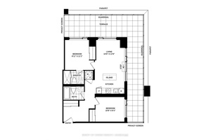 Gorgeous Bright 2 Bedroom, 2 Bathroom Corner Unit, With Unique Large Wrapping Terrace 750 Sq Ft 450 Sqft In A Boutique Condominium With Modern Appliances And Finishes.
