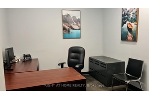135 sq. ft. fully furnished office unit available for sublease in North York.