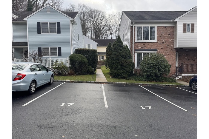 View of uncovered parking lot