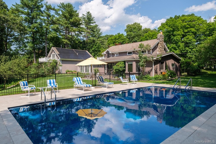 Back of property and pool