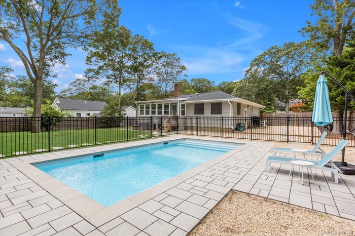 Heated Salt Water Pool and Patio