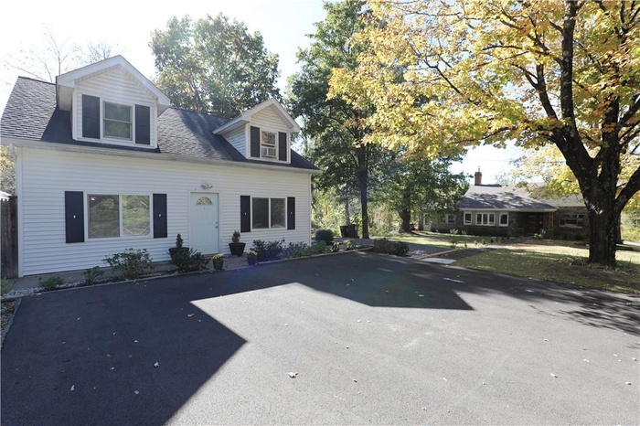 View of new england style home