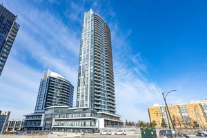 2 PARKING SPOTS ONE WITH EV CHARGER, CORNER UNIT WITH SUNNY WEST EXPOSURE Immaculately maintained 2 Den, 2 Bath condo offering a desirable corner layout 968 sf 99 sf balcony ...