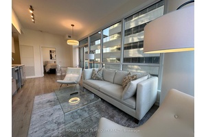 Exquisite, Spectacularly Laid Out, Lavishly Furnished 2 Bed, 2 Bath Corner Suite at The Rosedale on Bloor.