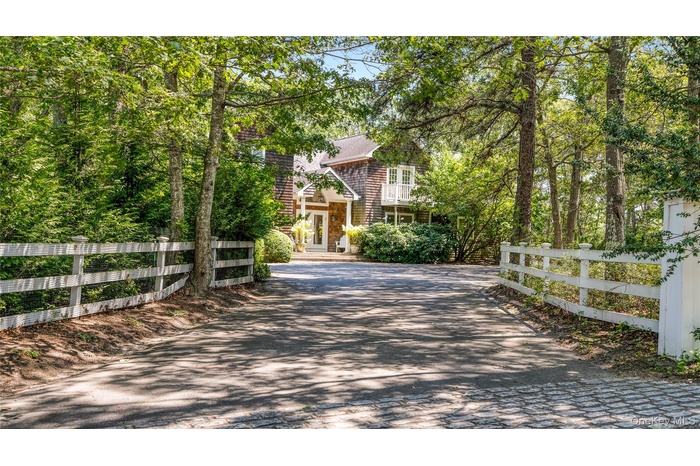 View of asphalt driveway
