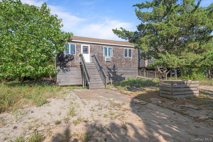 Front view of house