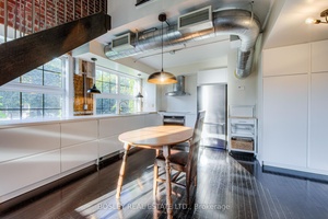 Experience loft living at its finest in this bright and expansive 2 1 bedroom, 2 bathroom corner residence at the coveted Foundry Lofts ideally situated in Toronto's West end.