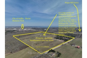Investors Developers. Invest In Just Over 102 Acres Just West Of Orillia's West Ridge community of homes.