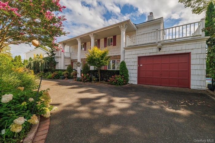 Elegant Home with a attached garage.