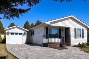 Amazing opportunity to own a fully detached home in Park Place, one of Wasaga Beach's premier adult retirement land lease communities.