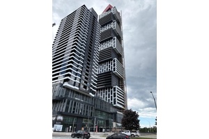2 Bedroom, One bath corner suite at the Brand New and highly sought after Exchange District at Square One.