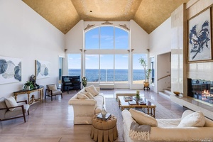 Presenting A 12, 000 Sq Ft Living Space WATERFRONT Mansion With Over 200 FT Of Coastline Featuring An Upper And Lower Beach Area !