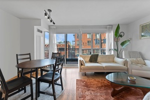 Perfectly set up 1 bedroom plus usable den, 1 bath residence in a boutique building, perfectly positioned in the heart of King West.