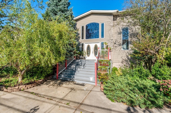 View of front of house with french doors
