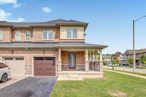 Gorgeous Luxury End Unit Townhome Built By Empire With All brick Elevation C, Offering 3 Spacious Bedrooms And Bathrooms.