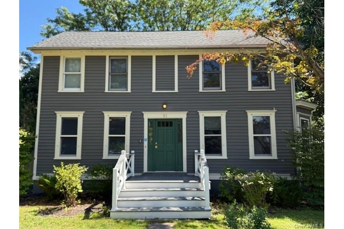 View of colonial inspired home