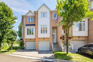 Welcome to this stunning, fully upgraded 3 bedroom, 3 bathroom condo townhouse backing onto serene green space and offering over 170, 000 in premium renovations.