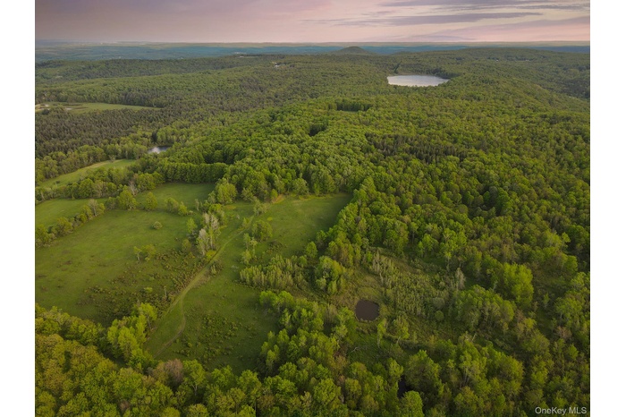 Aerial view of property