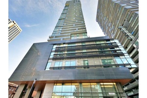 LUXURY 10 Ft CEILING LOWER PENTHOUSE with Panoramic Unobstructed East View amp ; Direct Indoor Access To Subway 1Bed Den Sliding Door, 2Bath.