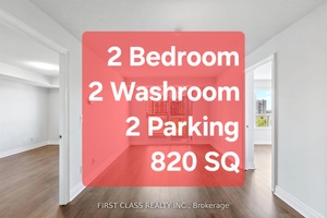 Well Maintained Condo with 2 Bedrooms split layout with 2 washrooms and 2 parkings.