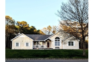 Sprawling Ranch in Silver Point, Middle Island This charming ranch style home in the desirable Silver Point community offers privacy, stunning sunset views, and backs to a serene nature preserve.