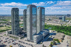 Excellent Location ! Sun Filled High Floor 1 Bedroom Den 2 Bathroom Condo in Coveted Expo City !