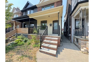 Entire House For Lease. Stunning Top to Bottom Renovated, Open Concept Kitchen with Large Window, 2 Pieces Powder Room at the Main Floor.