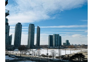 Brand New Modern one bedroom den unit is located at the desirable Water's Edge Condo, offering stunning lake views and a contemporary lifestyle.