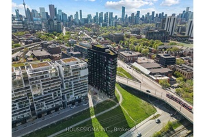 Modern loft style 1 den with 9ft ceilings, bedroom can fit king size bed office desk, floor to ceiling windows, balcony amp ; tons of natural light.