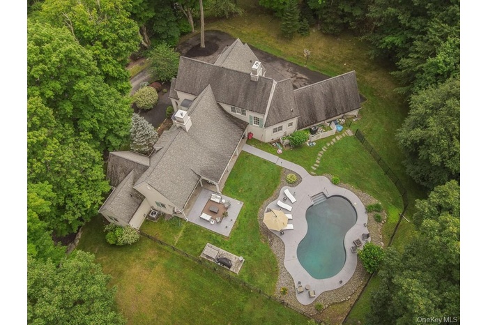 A custom home designed by the original owners after a trip to the French countryside