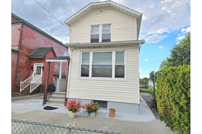 Rear view of property