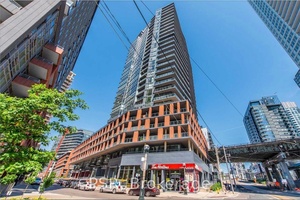 Welcome to this stylish 2 Bedroom Den, 2 Bathroom corner suite in the heart of Torontos vibrant Fort York neighbourhood.