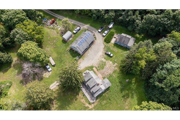 Aerial overview of property's location