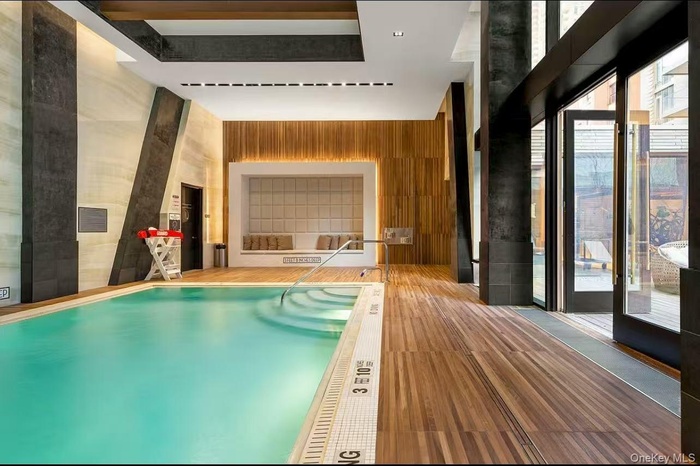 View of indoor community pool