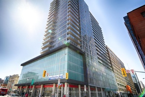 The Mondrian is a well located popular building.