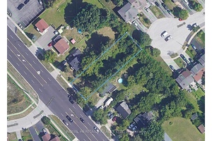 Land development opportunity located on an Intensification Corridor with proposed new zoning allowing for medium density development.