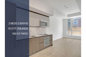 This bright and well designed 2 bedroom, 2 bathroom Wonder Condos unit offers 705 sq.