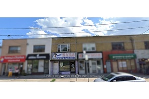 2877 St Clair Ave E Prime Main Floor Retail Storefront For Lease Live Work Option Also Available !