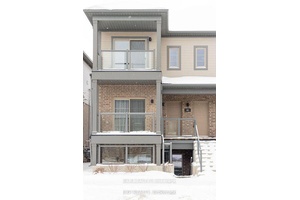 A Beautiful, Functional and Spacious Occupied Stacked Townhouse In Oak Trail, Kitchener !