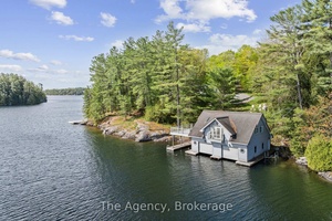 Welcome to a rare and remarkable opportunity to create the ultimate family compound on one of the most prestigious stretches of North Lake Joseph.