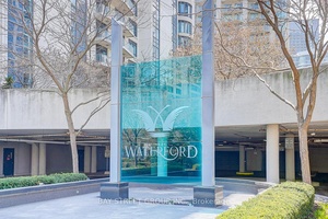 Welcome to Waterford ! Experience luxury living in this spacious lower penthouse corner unit, featuring soaring 10 ft ceilings that create an airy and grand atmosphere.