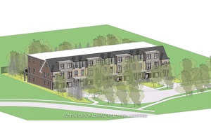 Exceptional Development Opportunity in Brampton with Approved Building Permit for 8 Townhomes.