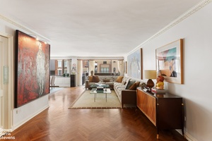 A thoughtfully designed three bedroom, three bathroom residence located in a full service cooperative, just one block from Central Park.