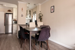 Live in a bright, quiet, gut renovated one bedroom with unobstructed views !