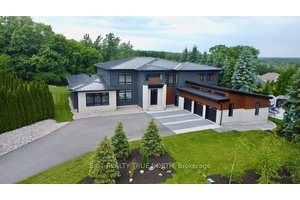 Brand new, jaw dropping custom estate located just steps to Barrie in ultra desirable Midhurst.