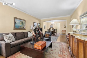 Spacious one bedroom, one bath oozing with prewar charm.