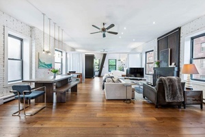 LOFT LIKE TOP FLOOR PREWAR APARTMENT WITH PRIVATE ROOF TERRACE Located on the top floor of a classic prewar walk up, this move in ready apartment offers a rare blend ...