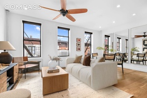 Welcome to Apartment 6F at 131 Thompson Street a beautifully updated one bedroom home on an upper floor of a classic SoHo cooperative.