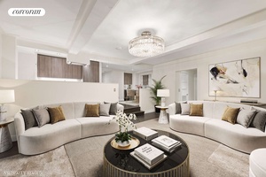 Welcome to 10 Park Avenue 3AB a meticulously renovated, two bedroom, two bathroom residence that seamlessly blends pre war elegance with contemporary luxury in the heart of Murray Hill.
