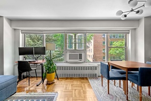 Light and peace ! This sun filled, thoughtfully renovated 1 bedroom home is a urban oasis.